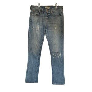 Madewell Slim Boyjean Distressed 26